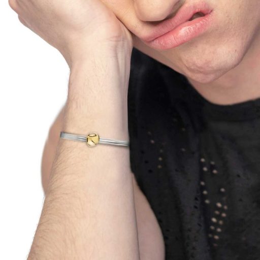 bracciale-catena-snake-piatta-multifilo-con-bottone-martellato (6)