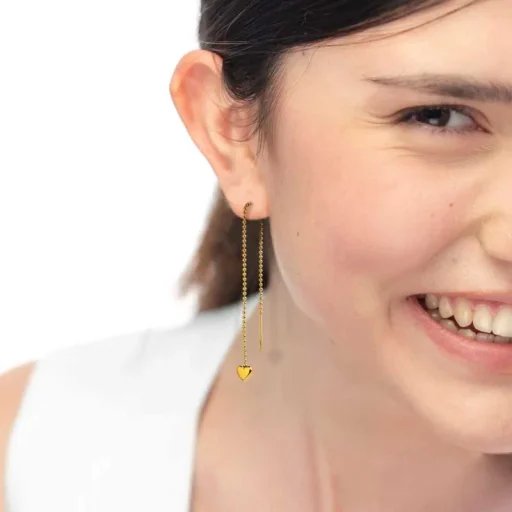 orecchino-pendente-catena-a-sfere-con-cuore (6)